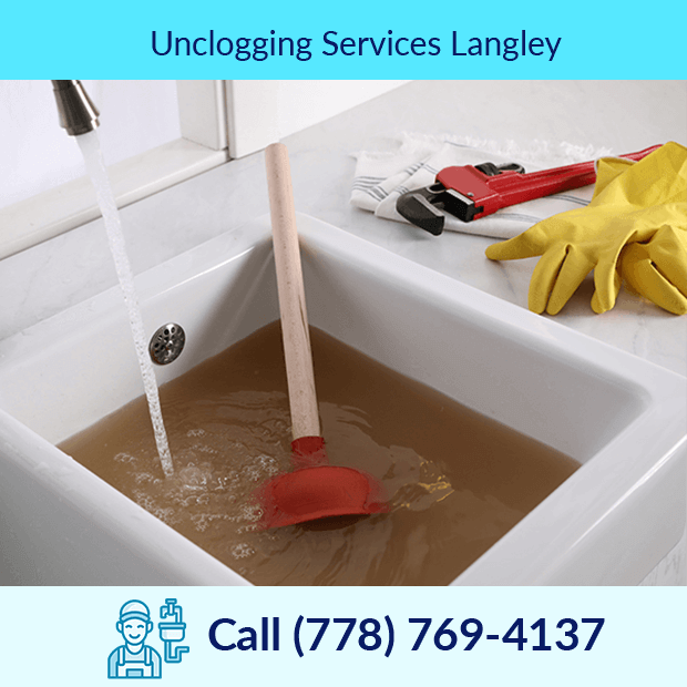 Unclogging Services Langley